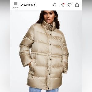 Super warm puffer by Mango